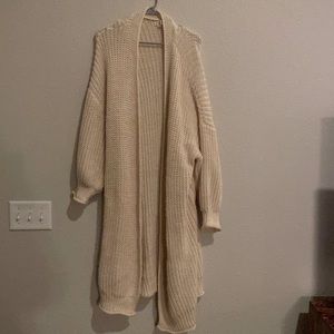 Long Knit Cardigan
